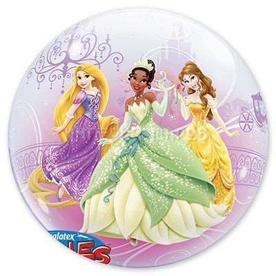 Шар 22" bubble Disney Принцессы