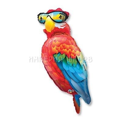 Шар-фигура Попугай в очках