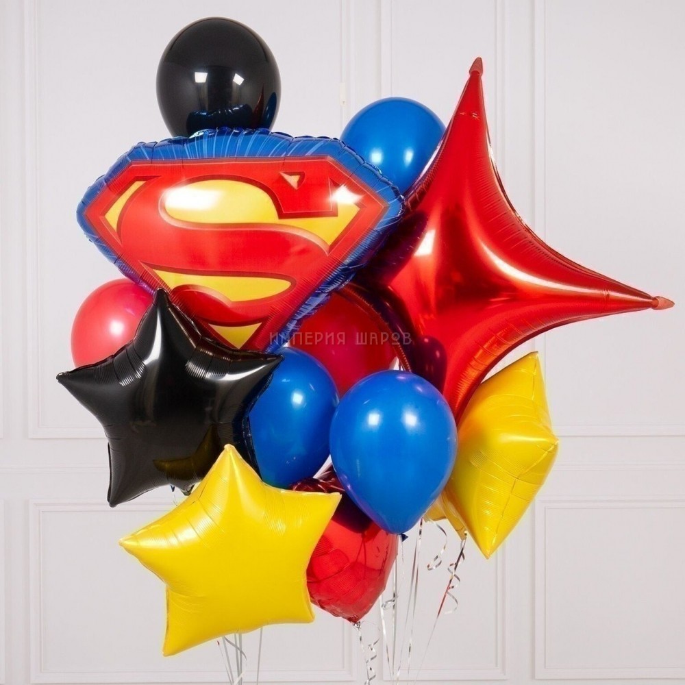 Букет из шариков «Настоящий супергерой»