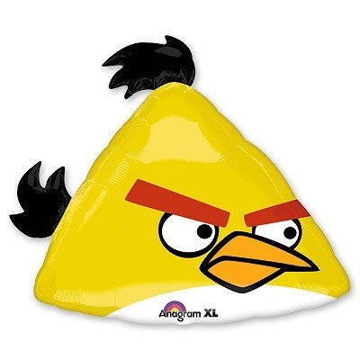 Шар фигура Angry Birds Желтая Птица, 58 см