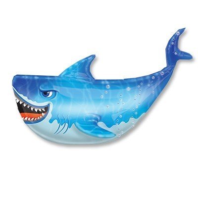 Воздушный шар фигура акула