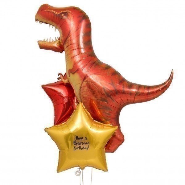 Букет воздушных шаров «Большой динозавр»